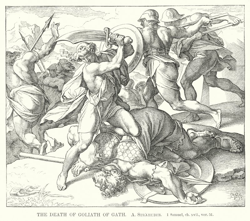 La muerte de Goliat de Gat de German School