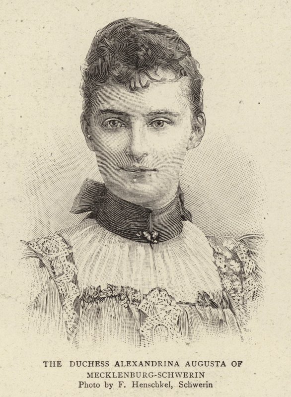 La Duquesa Alexandrina Augusta de Mecklenburg-Schwerin de German School