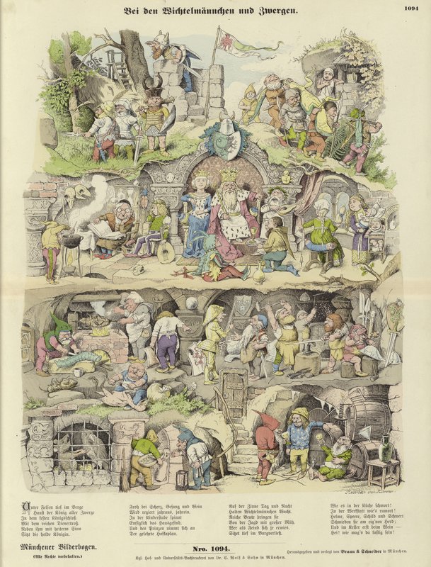 Los elfos y los enanos de German School