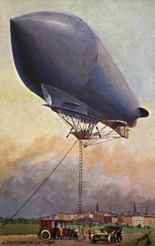 El dirigible francés de German School