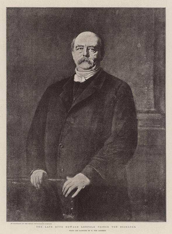 El Difunto Otto Edward Leopold Príncipe von Bismarck de German School