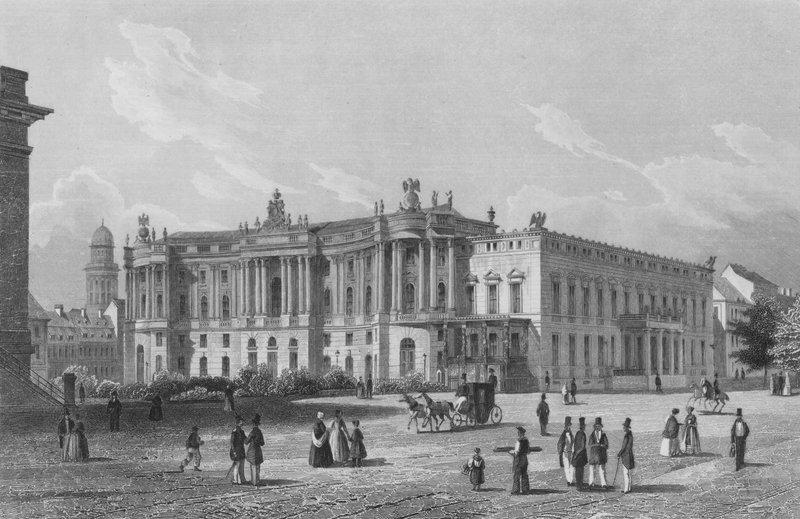 La Biblioteca y el Palacio de los Príncipes de Prusia, Berlín de German School