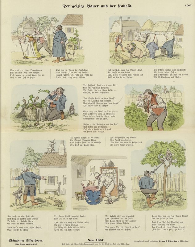 El granjero avaro y el duende de German School
