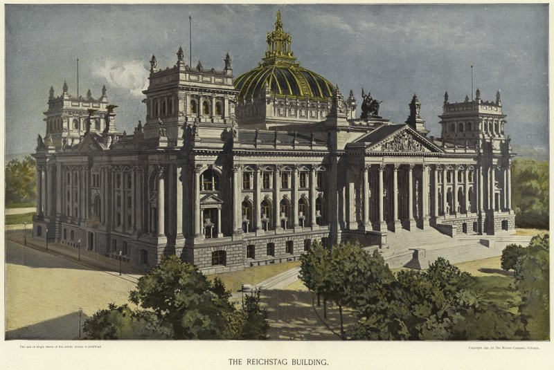 El edificio del Reichstag en Berlín de German School