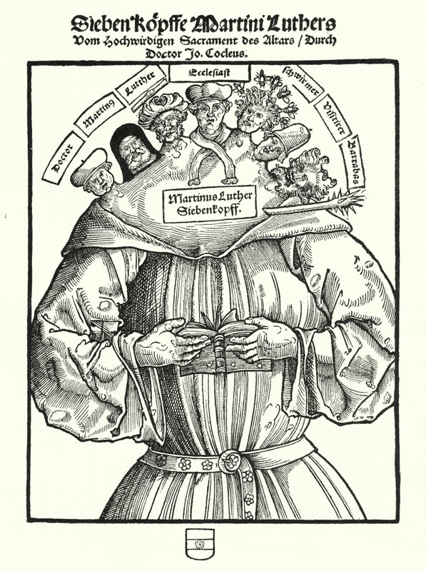 Las Siete Cabezas de Martín Lutero de German School