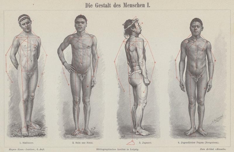 La figura humana de German School