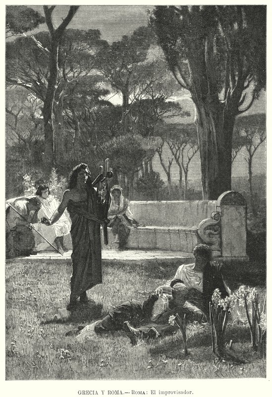 El improvisador, antiguo animador romano de German School