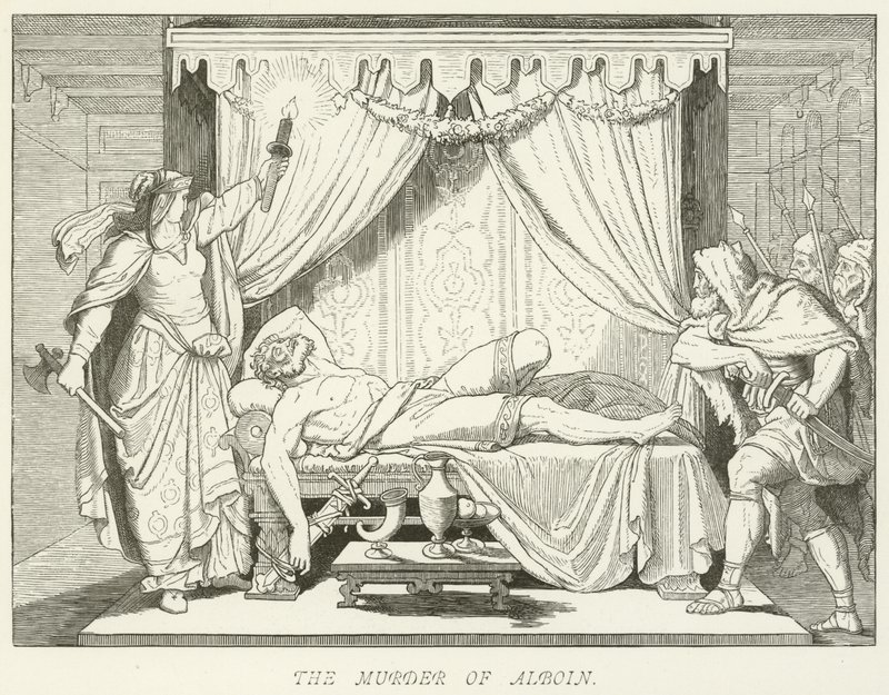 El asesinato de Alboino de German School