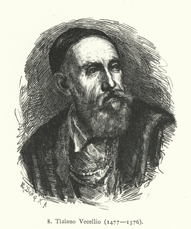 Tiziano, pintor renacentista italiano de la Escuela Veneciana de German School