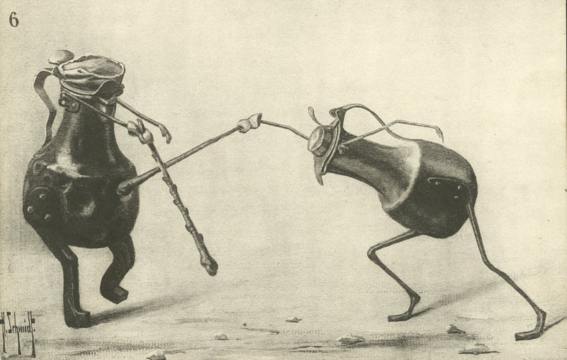 Dos jarras en duelo de German School