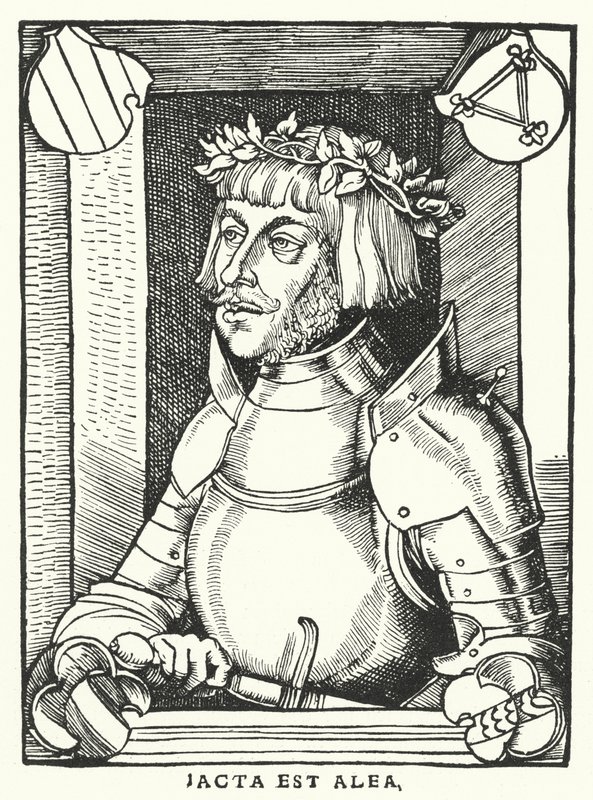 Ulrich von Hutten, erudito, poeta, satírico y reformador protestante alemán de German School