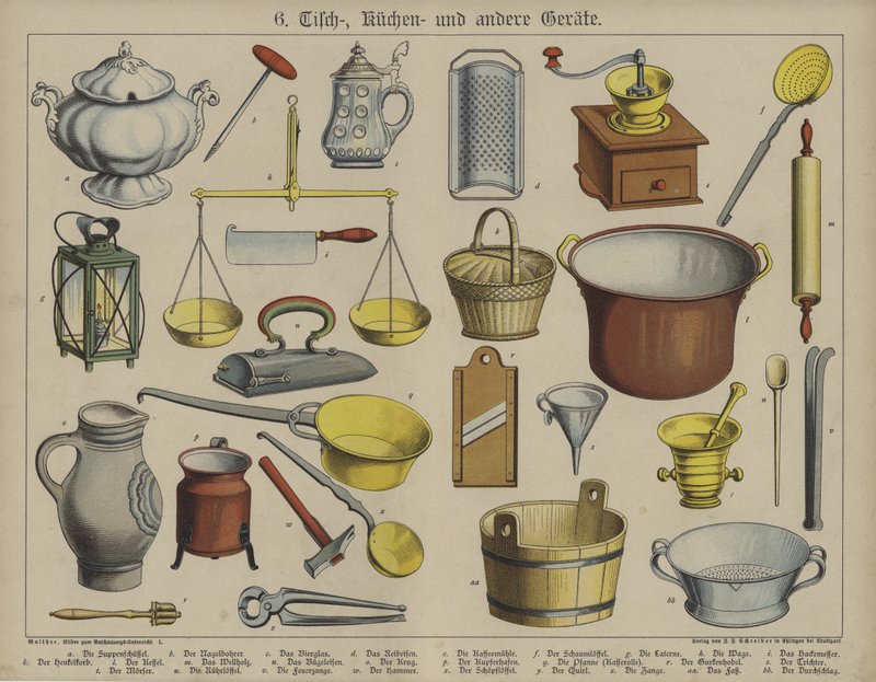 Utensilios de German School