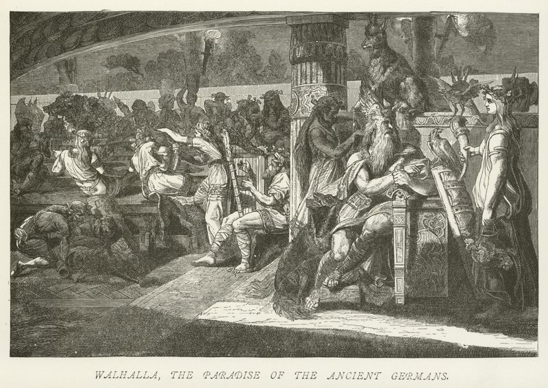Valhalla, el Paraíso de los antiguos Germanos de German School