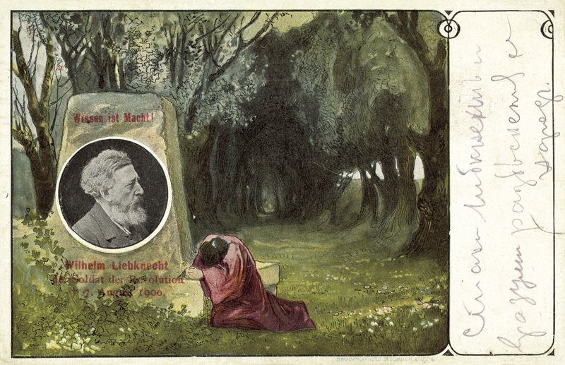 Wilhelm Liebknecht, político socialdemócrata alemán de German School