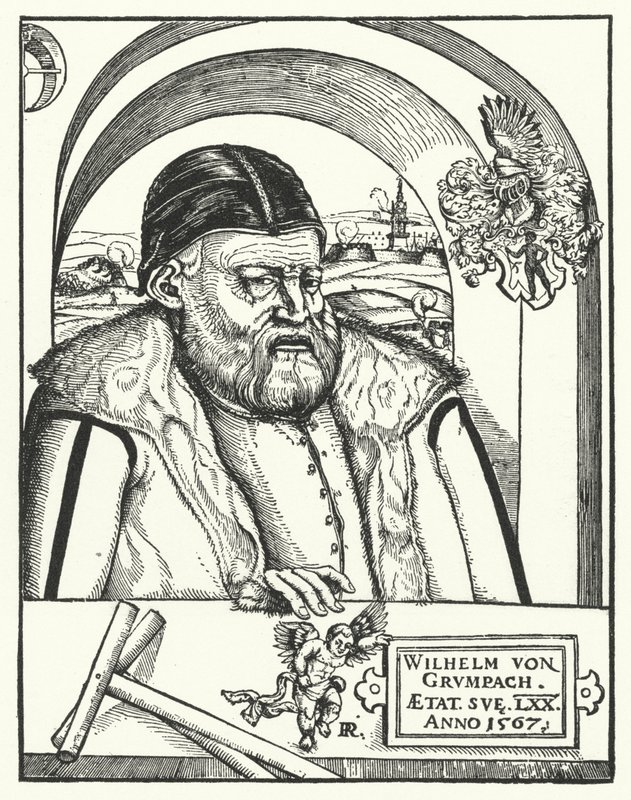 Wilhelm von Grumbach, caballero y aventurero alemán de German School