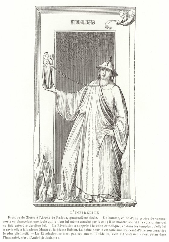 Infidelidad de Giotto di Bondone