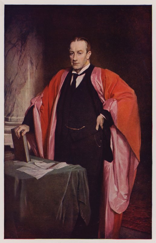 Stanley Baldwin, político y Primer Ministro británico (litografía en color) de Glyn Warren Philpot