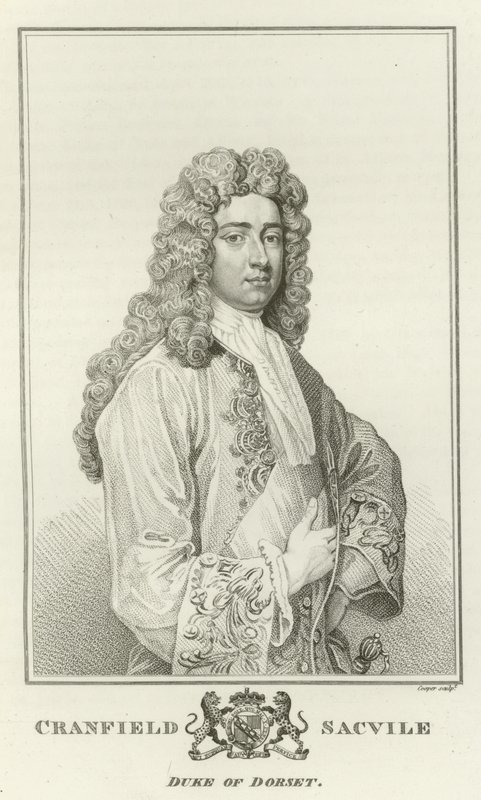 Cranfield Sacvile, Duque de Dorset de Godfrey Kneller