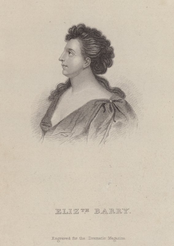 Elizabeth Barry, actriz inglesa de Godfrey (after) Kneller