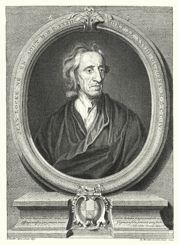 John Locke, filósofo inglés de Godfrey (after) Kneller