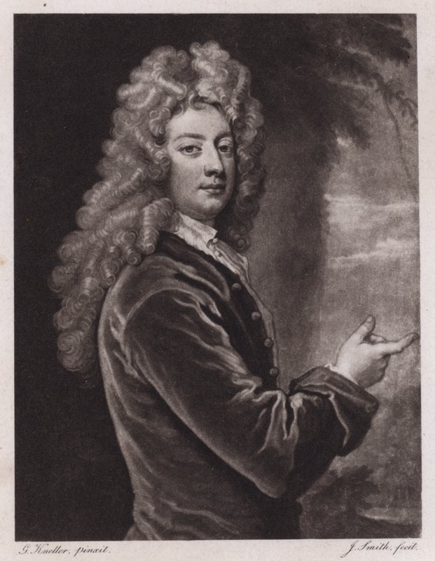 William Congreve, dramaturgo inglés de Godfrey (after) Kneller