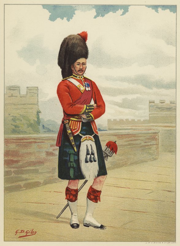 El 42º, The Black Watch (Royal Highlanders) de Godfrey Douglas Giles