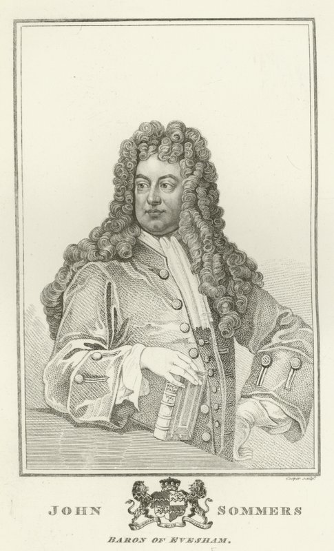 John Sommers, Barón de Evesham de Godfrey Kneller