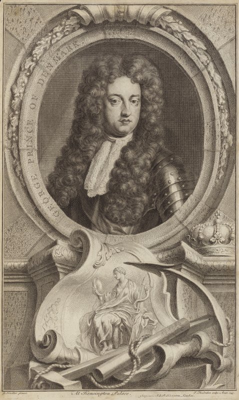 Príncipe Jorge de Dinamarca y Noruega de Godfrey Kneller