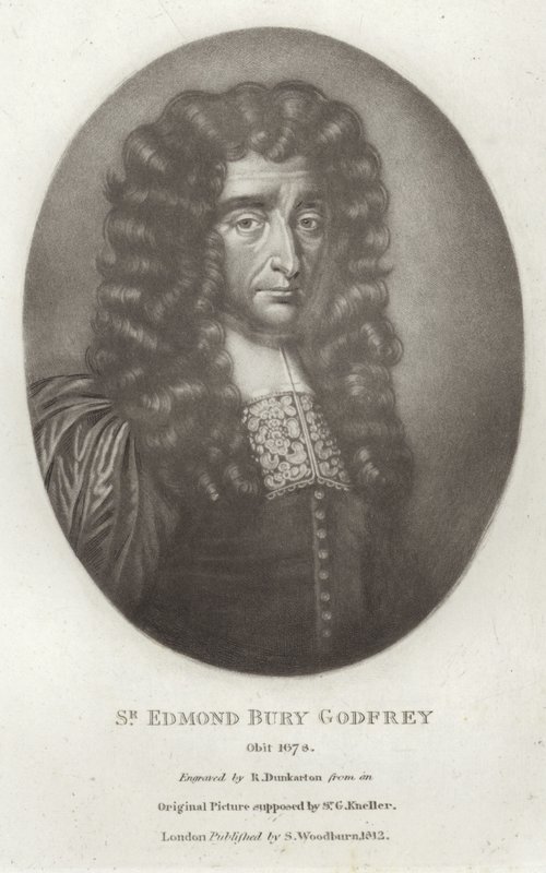 Sir Edmond Bury Godfrey de Godfrey Kneller