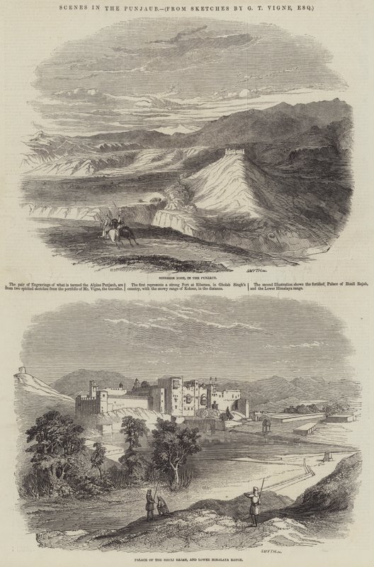 Escenas en el Punjab de Godfrey Thomas Vigne