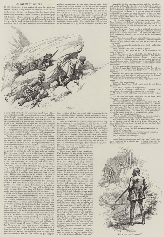 Cazadores furtivos de Carglen de Gordon Frederick Browne