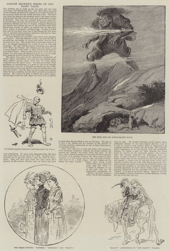 Serie de cuentos de hadas antiguos de Gordon Browne de Gordon Frederick Browne