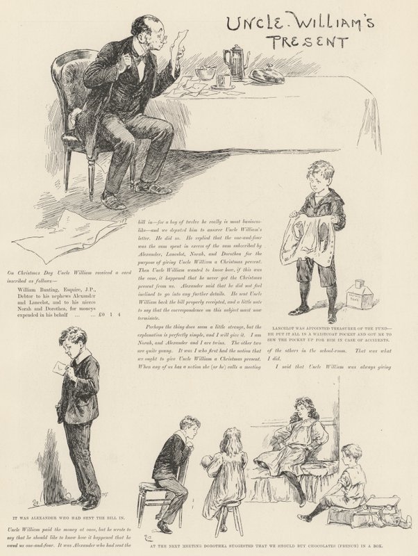 El regalo del tío William, por Barry Pain de Gordon Frederick Browne