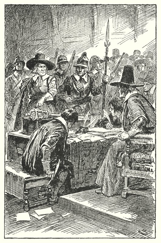Cromwell expulsando al Parlamento Largo de Gordon Frederick Browne