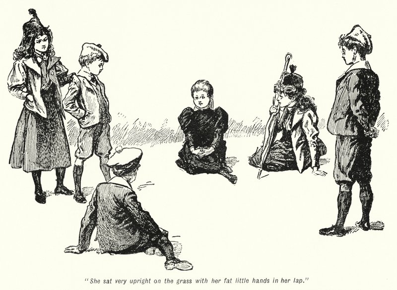 Ilustración para "La historia de los buscadores de tesoros" de E. Nesbit (litografía) de Gordon Frederick Browne