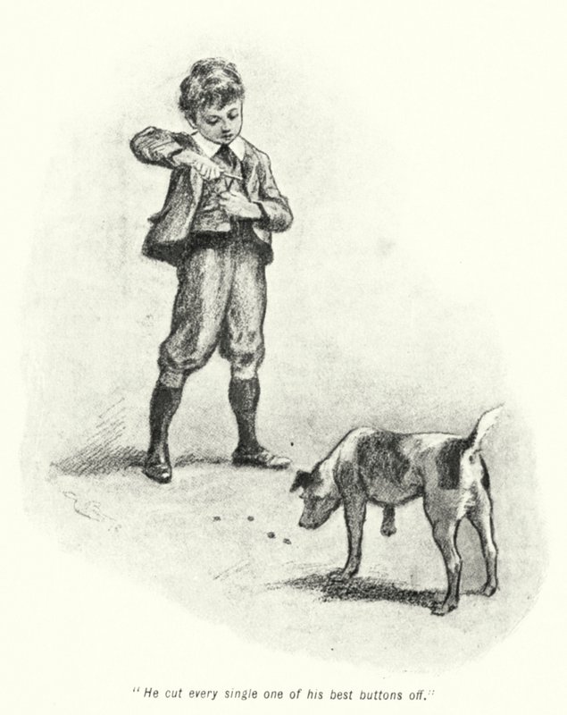 Ilustración para La Historia de los Buscadores de Tesoros de E. Nesbit de Gordon Frederick Browne