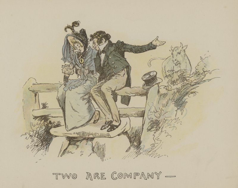 Dos son compañía, tres son multitud de Gordon Frederick Browne