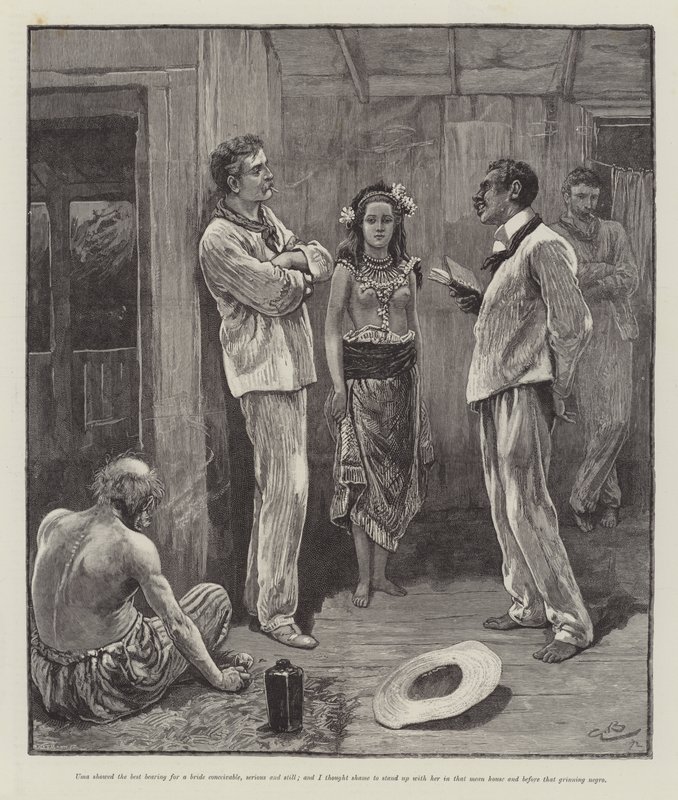 Uma, o La Playa de Falesa, por Robert Louis Stevenson de Gordon Frederick Browne