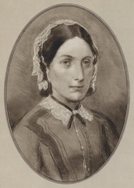 Florence Nightingale (litografía) de Gordon Ross