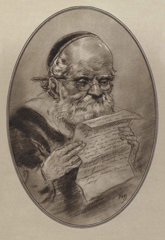 Rabelais (litografía) de Gordon Ross
