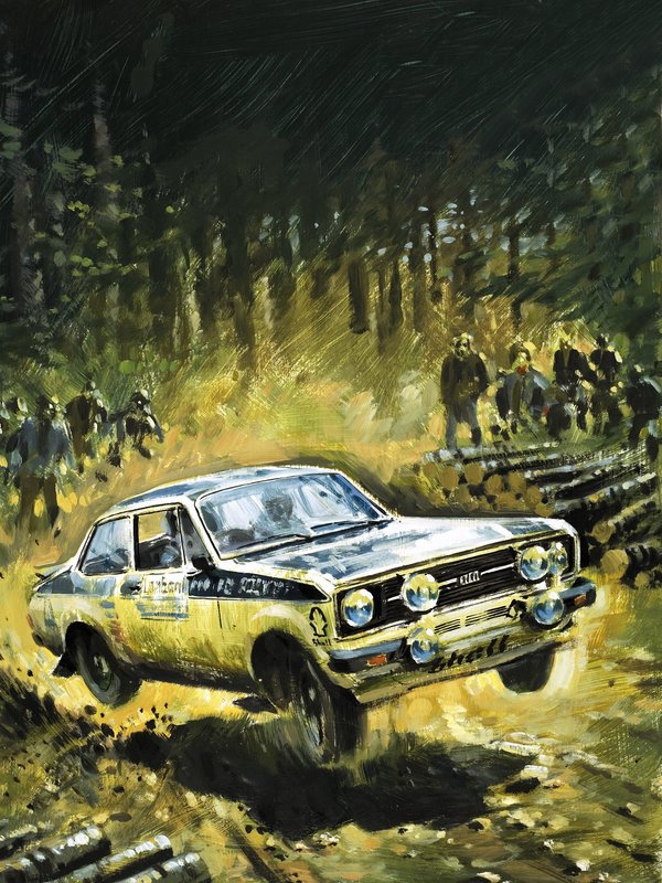 70 etapas hacia el éxito, la historia del rally automovilístico británico más duro de Graham Coton
