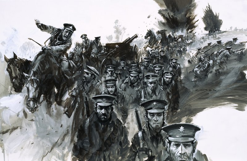 En Mons, en 1914, se produjeron una serie de errores garrafales que condujeron a una larga retirada a través de Francia de Graham Coton