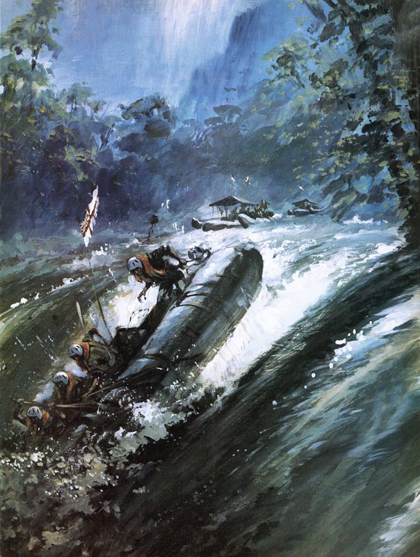 Expedición al Congo del coronel Blashford-Snell de Graham Coton