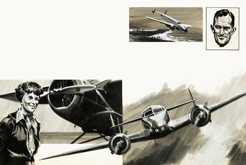 La misteriosa desaparición de Amelia Earhart de Graham Coton