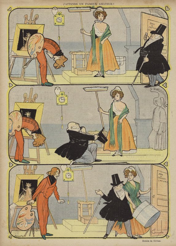Ilustración para Le Rire de Guillaume Le Barrois dOrgeval