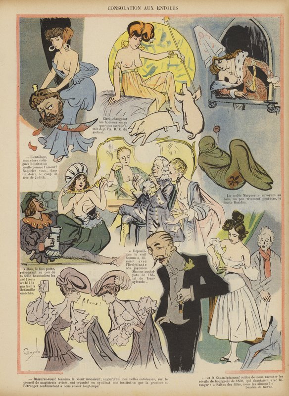 Ilustración para Le Rire de Guillaume Le Barrois dOrgeval