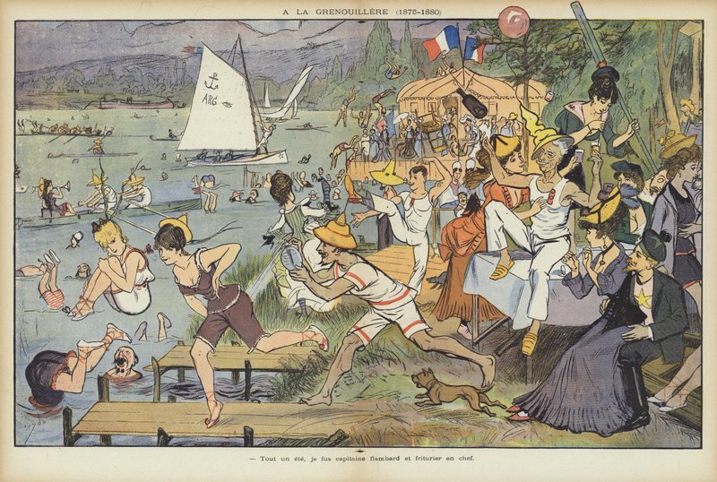 Ilustración para Le Rire de Guillaume Le Barrois dOrgeval