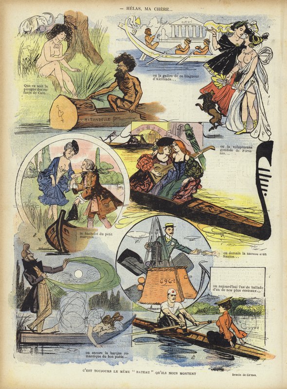 Ilustración para Le Rire de Guillaume Le Barrois dOrgeval