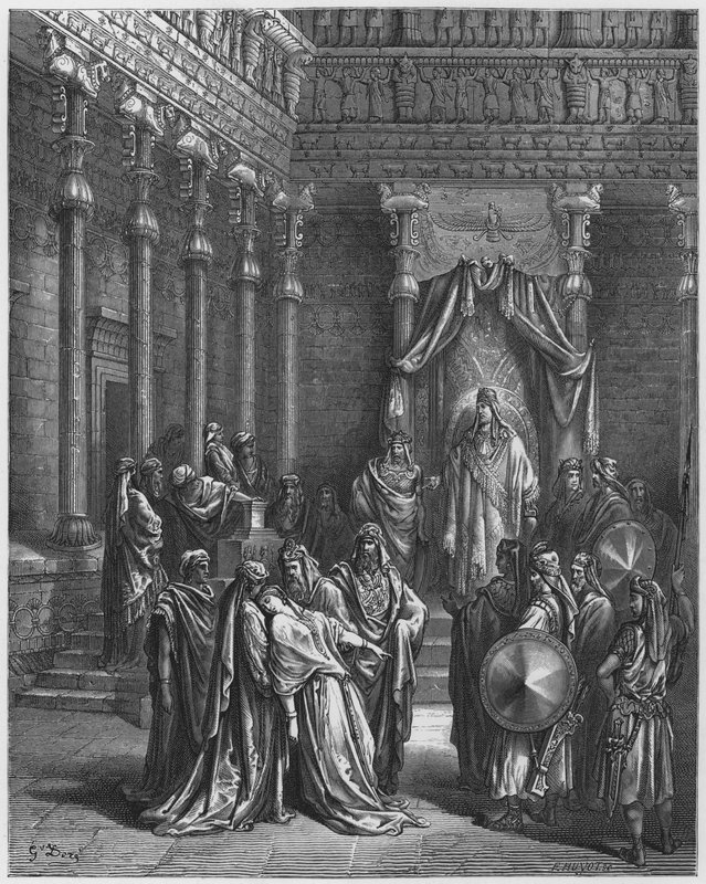 Ester ante el Rey de Gustave Dore