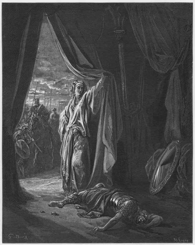 Jael y Sísara de Gustave Dore